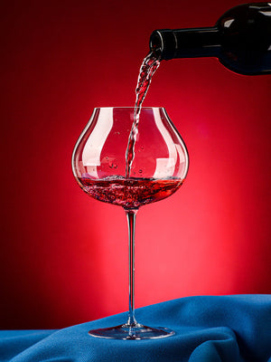 Elevate Your Dining Experience with Crystal Pinot Noir Glass