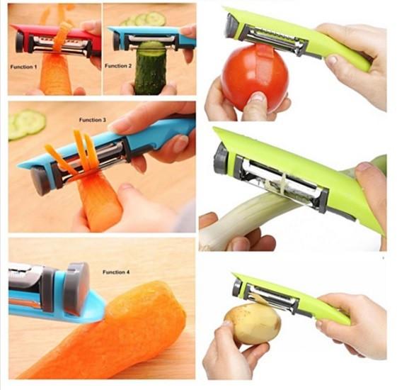 Transform Your Kitchen Experience with the Super De Duper 3 In 1 Master Grater Peeler Slicer