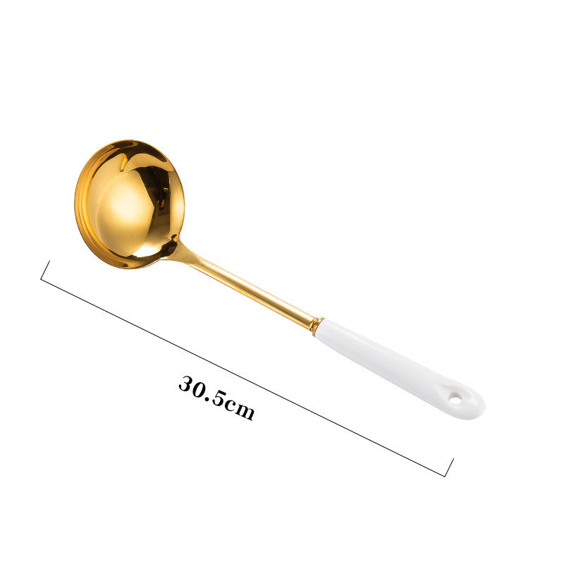 Nordic Stainless Steel Spatula With Ceramic Handle