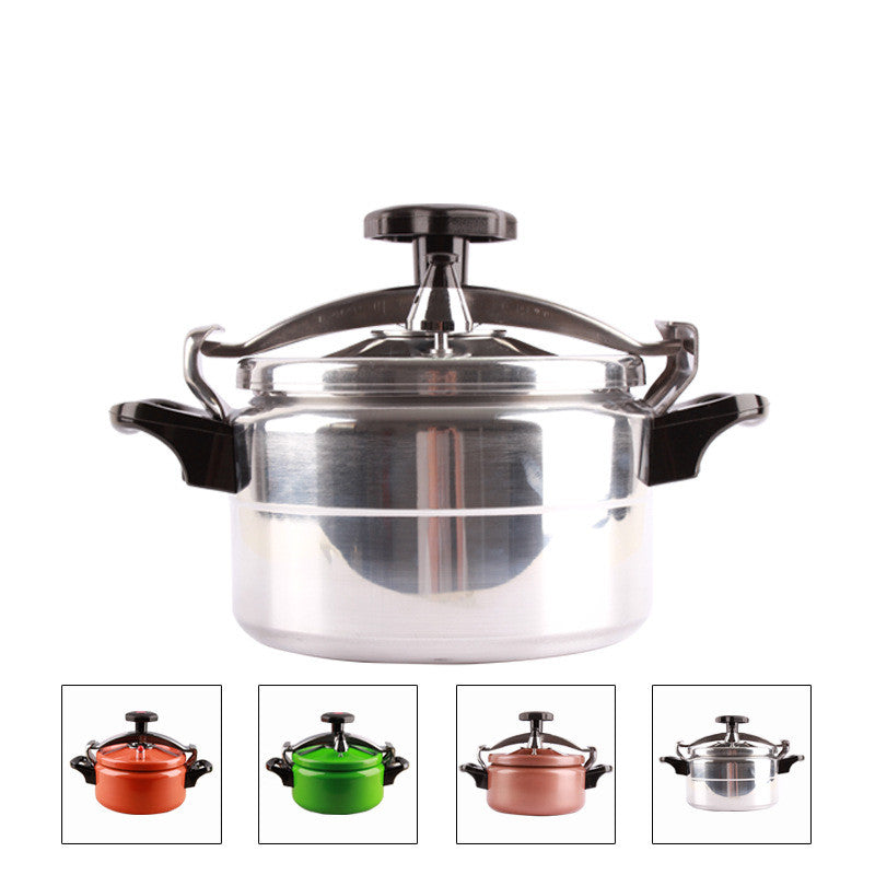 Compact Pressure Cooker For Induction And Gas Stove Cooking