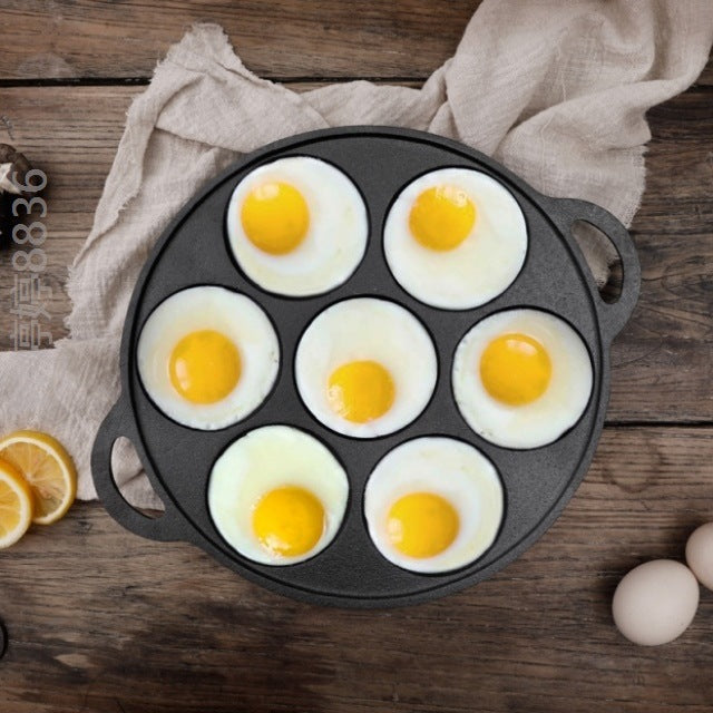 Electric Breakfast Frying Pan With Separate Cooking Compartments Stove