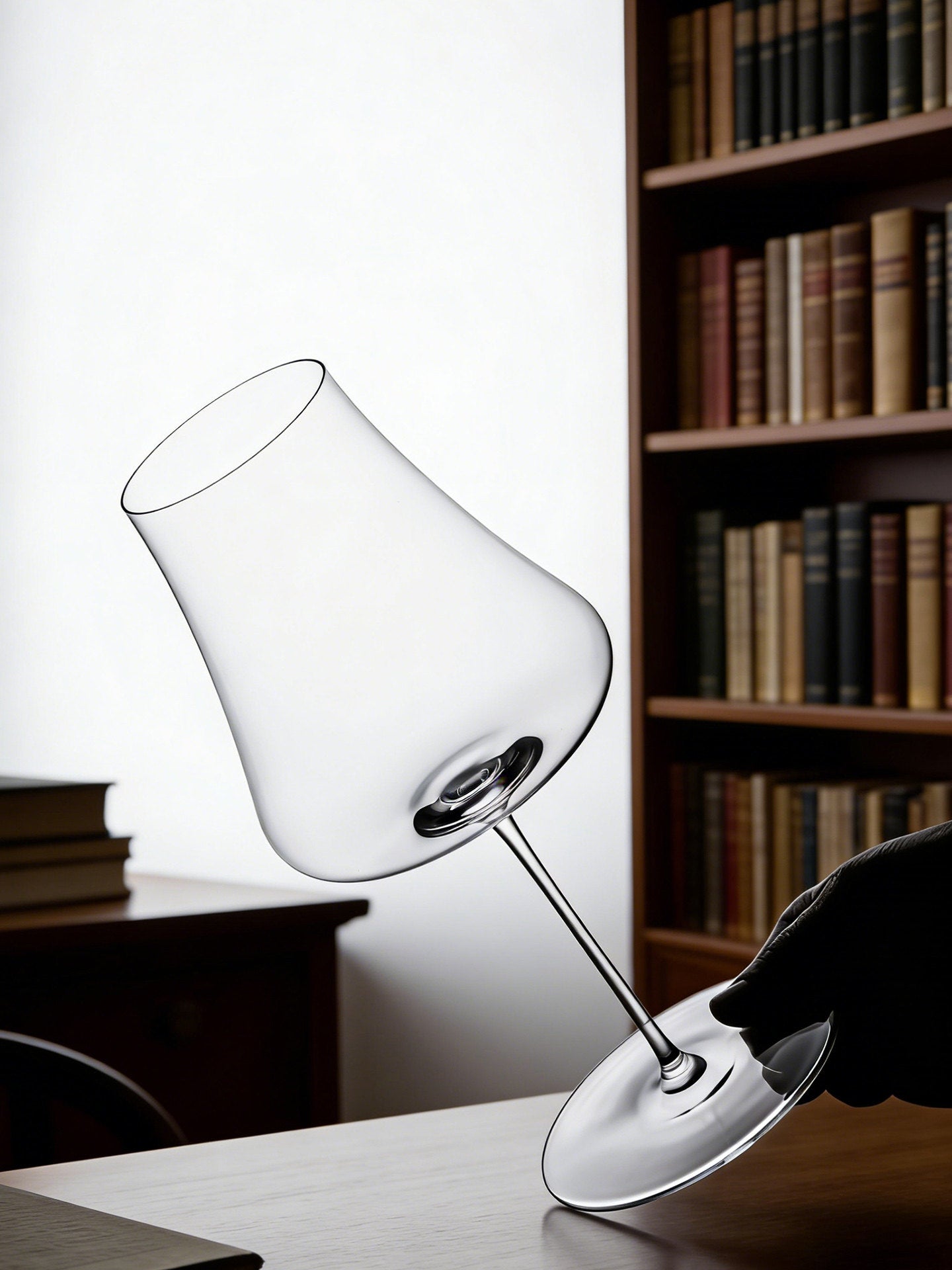 Crystal Glass Champagne Flutes And Elegant Goblets