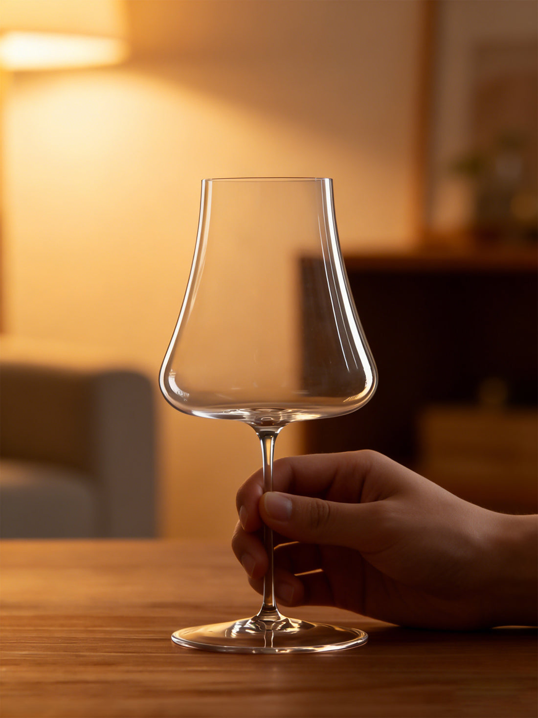 Crystal Glass Champagne Flutes And Elegant Goblets