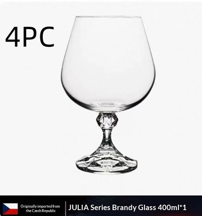 Elegant Crystal Glass Goblet For Home Dining Use