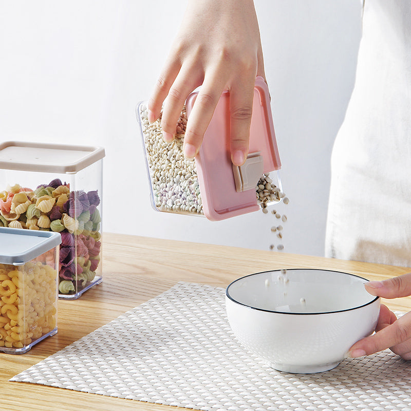 Transparent Plastic Kitchen Storage Box