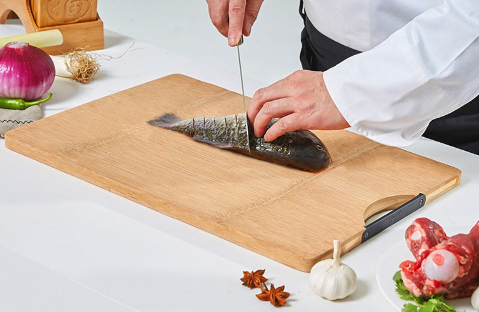 Carbonized Bamboo Cutting Board