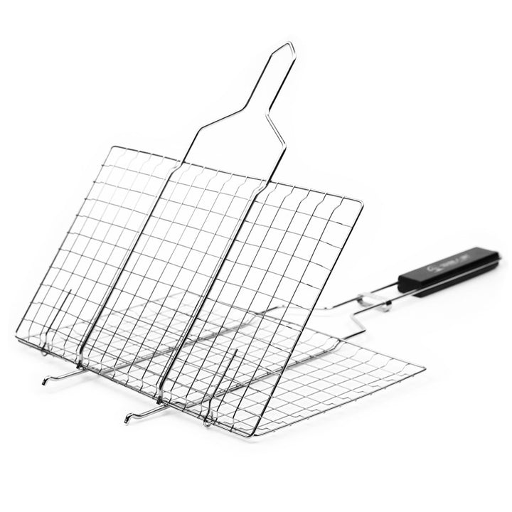 Outdoor BBQ Grill Basket Clip Portable Barbecue Tool