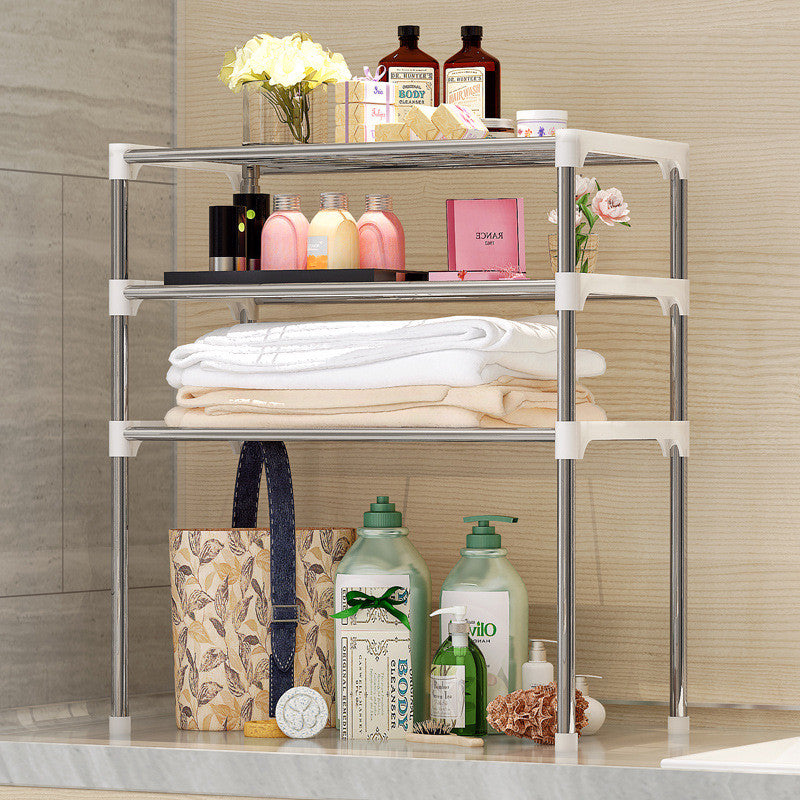 Microwave Shelf Rack Kitchen Spice And Storage Organizer