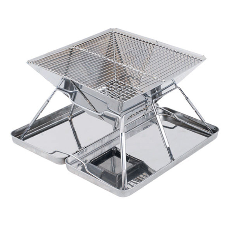 Portable Foldable Outdoor Barbecue Grill Medium Size Cooking Unit