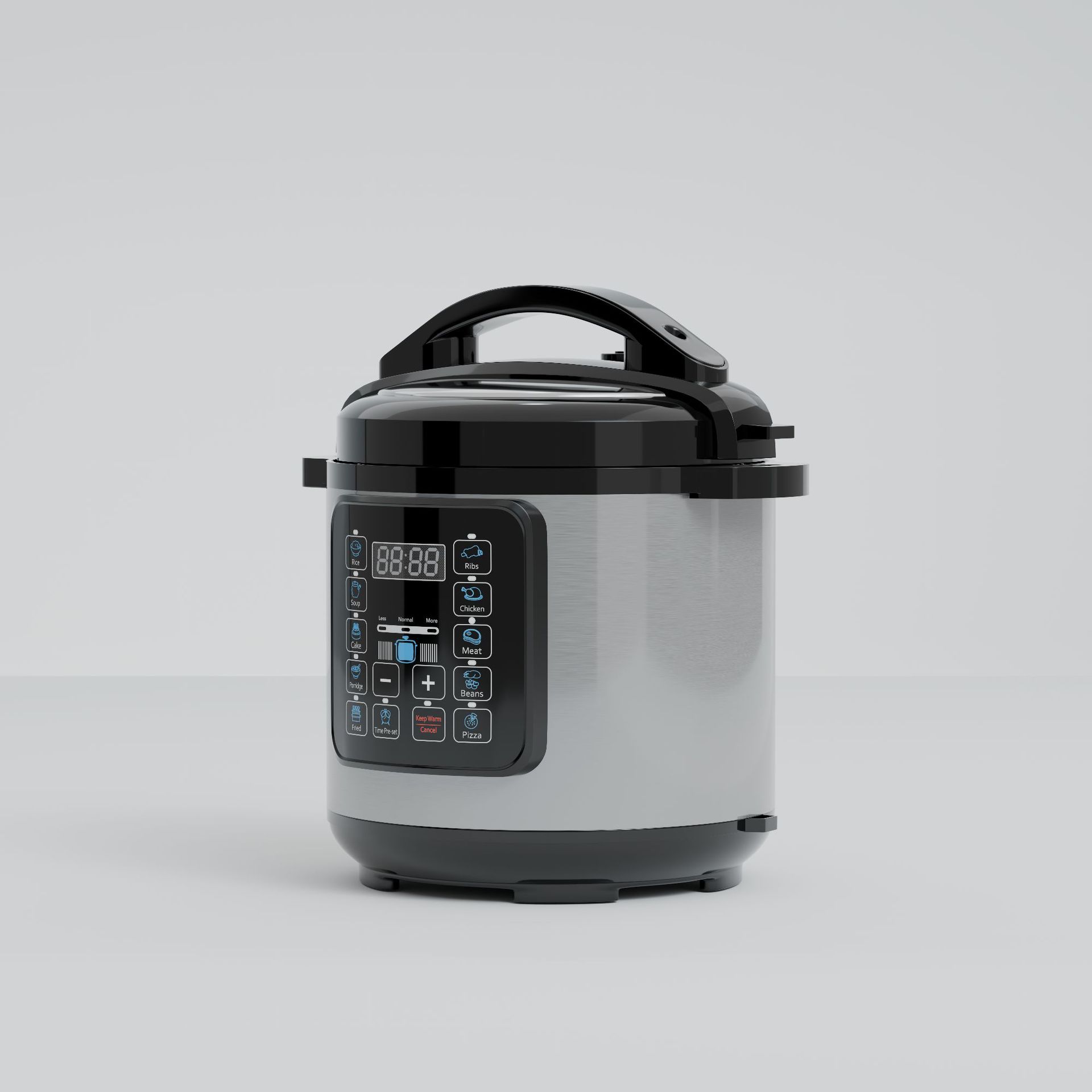 Large Capacity Smart Electric Pressure Cooker Non Stick Inner Pot 8L
