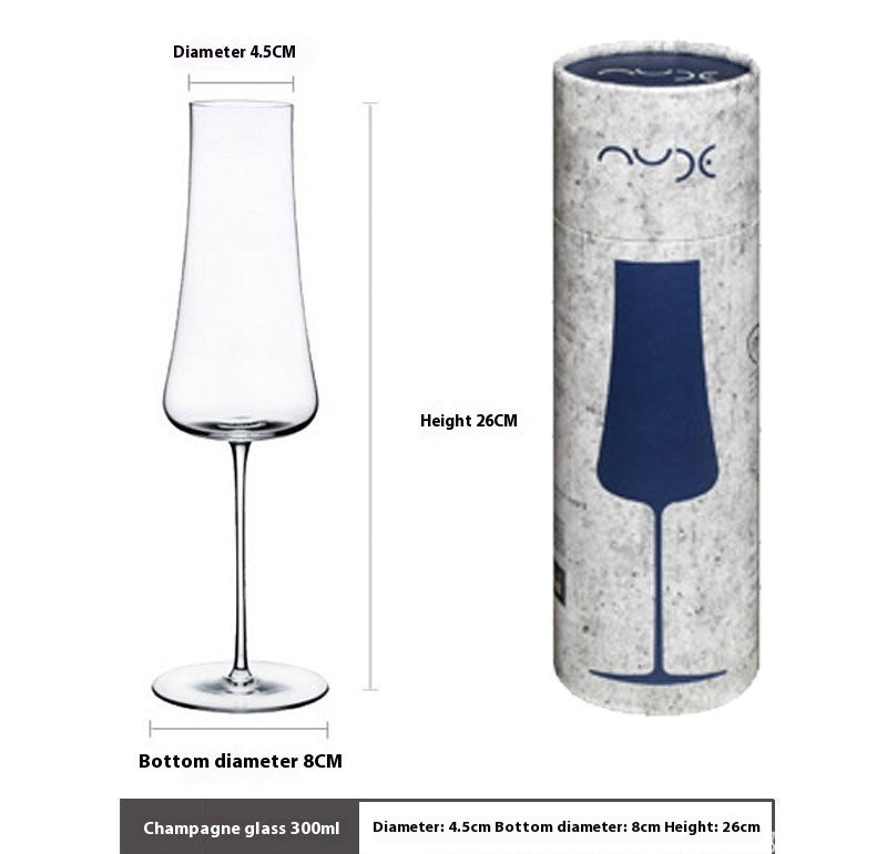 Ultra Thin Crystal Glass Large European Style Goblet