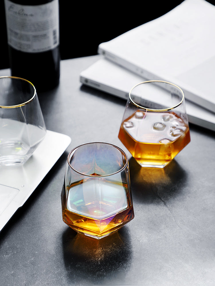 Luxury Crystal Glass Party Goblet Set For Elegant Dining Use