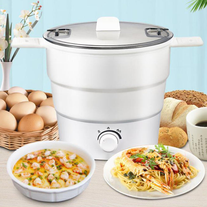 Compact Multi Function Electric Noodle And Rice Cooker For Dorm Travel