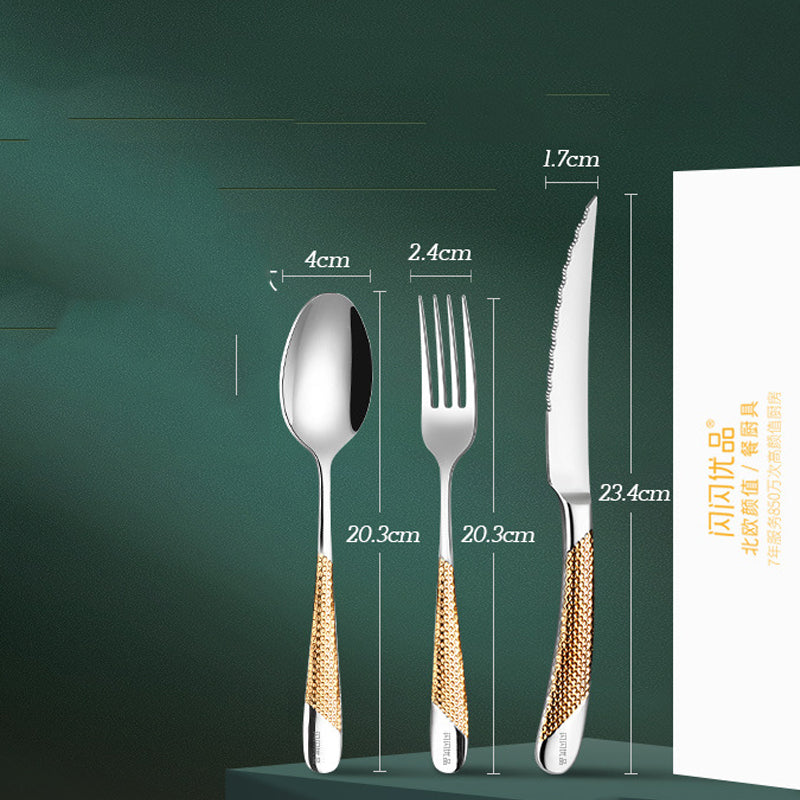 Creative Stainless Steel Cutlery Set