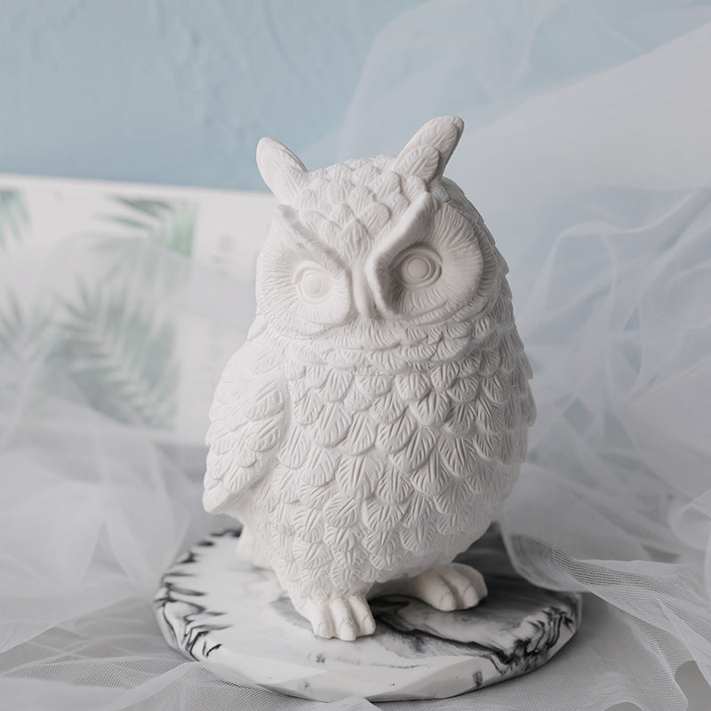 Big Owl Silicone Mold For Home Decoration And Craft