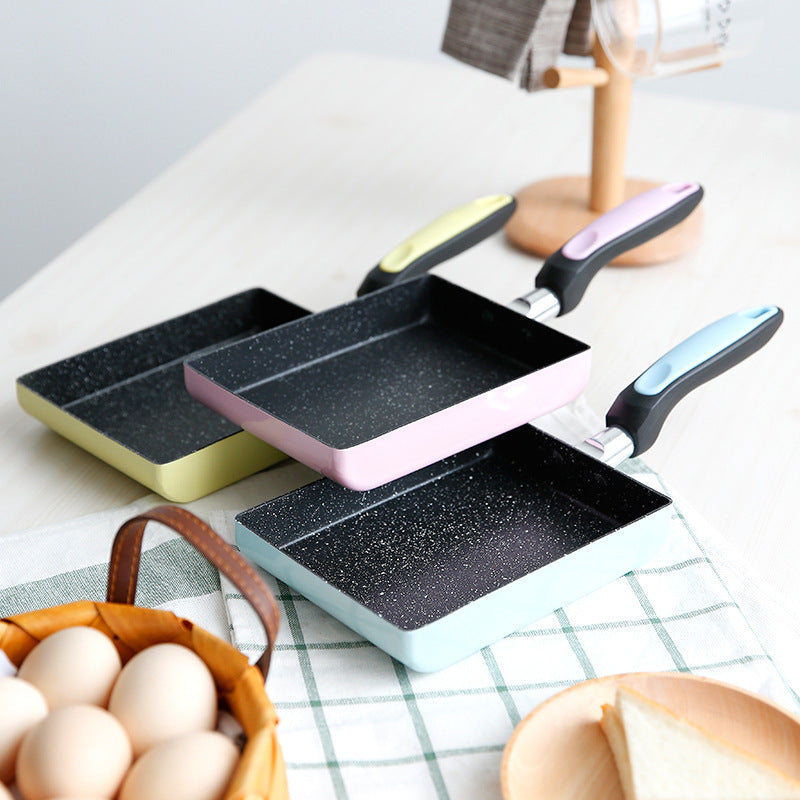 Non Stick Smokeless Square Frying Pan For Healthy Cooking