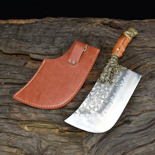 Household Bone Chopping Hand-forged Kitchen Knife Dual-use Knife Ghost
