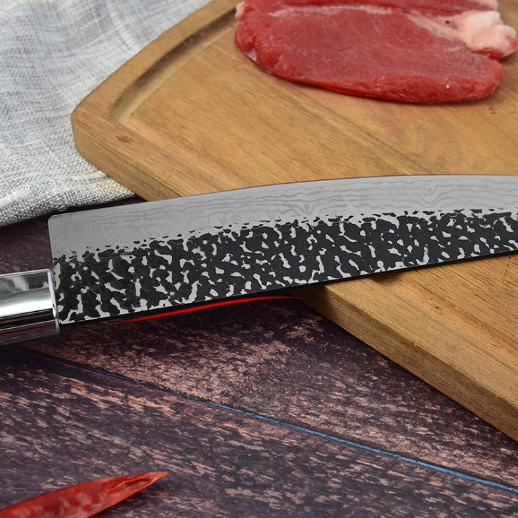 Stainless Steel Chef Knife With Marbled Handle