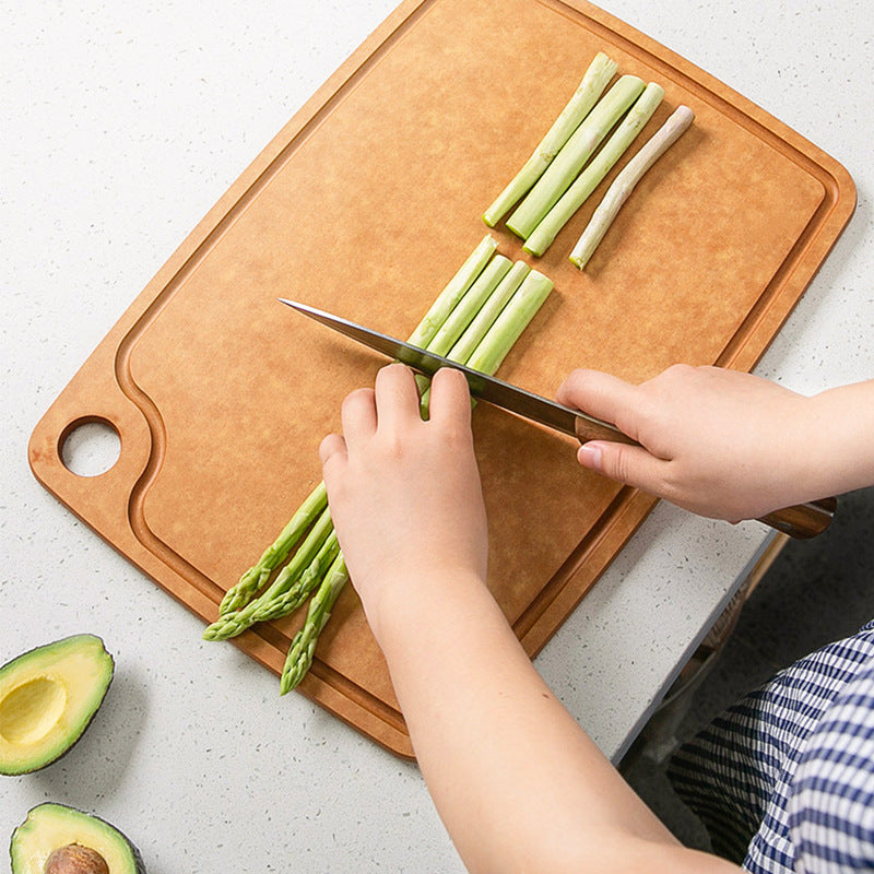 Anti Mould Antibacterial Pine Fiber Solid Wood Cutting Board