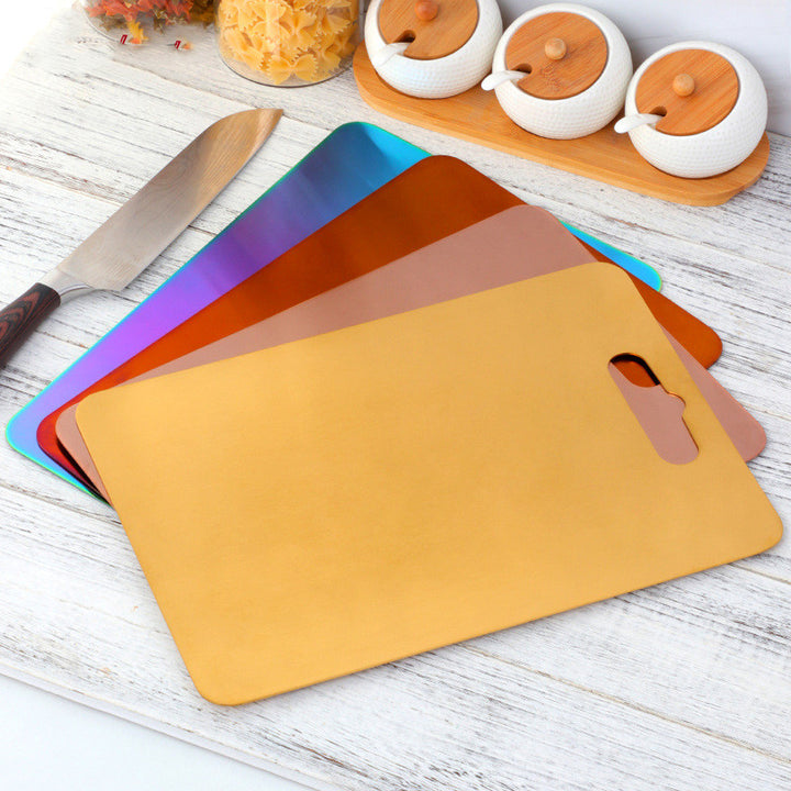 Titanium Plated Stainless Steel Cutting Board