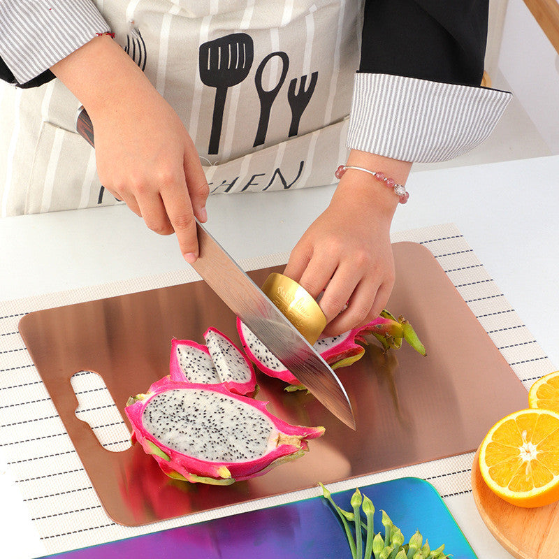 Titanium Plated Stainless Steel Cutting Board