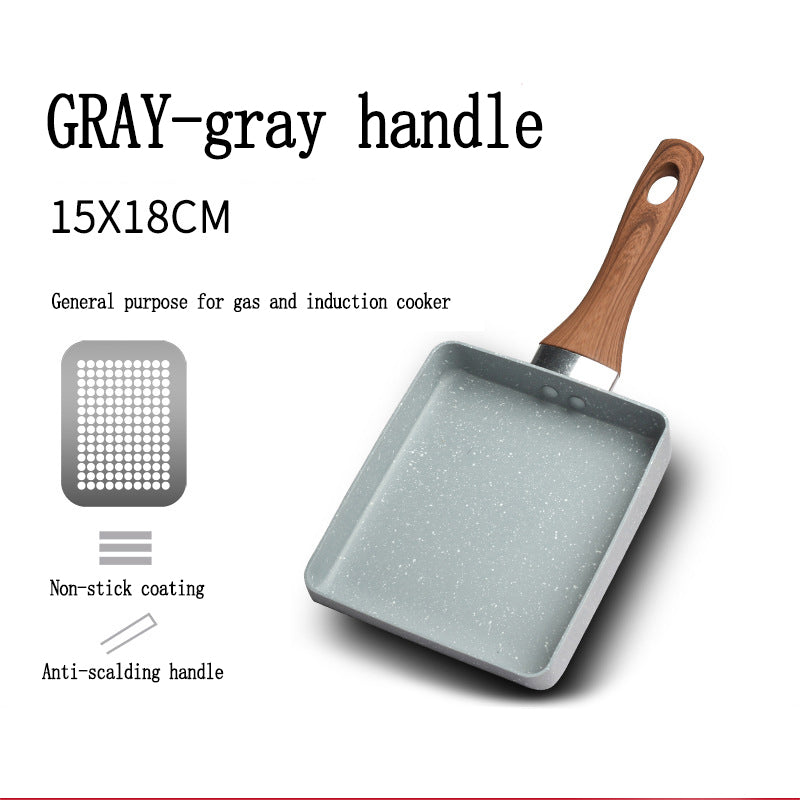 Maifan Stone Square Non Stick Frying Pan For Healthy Cooking