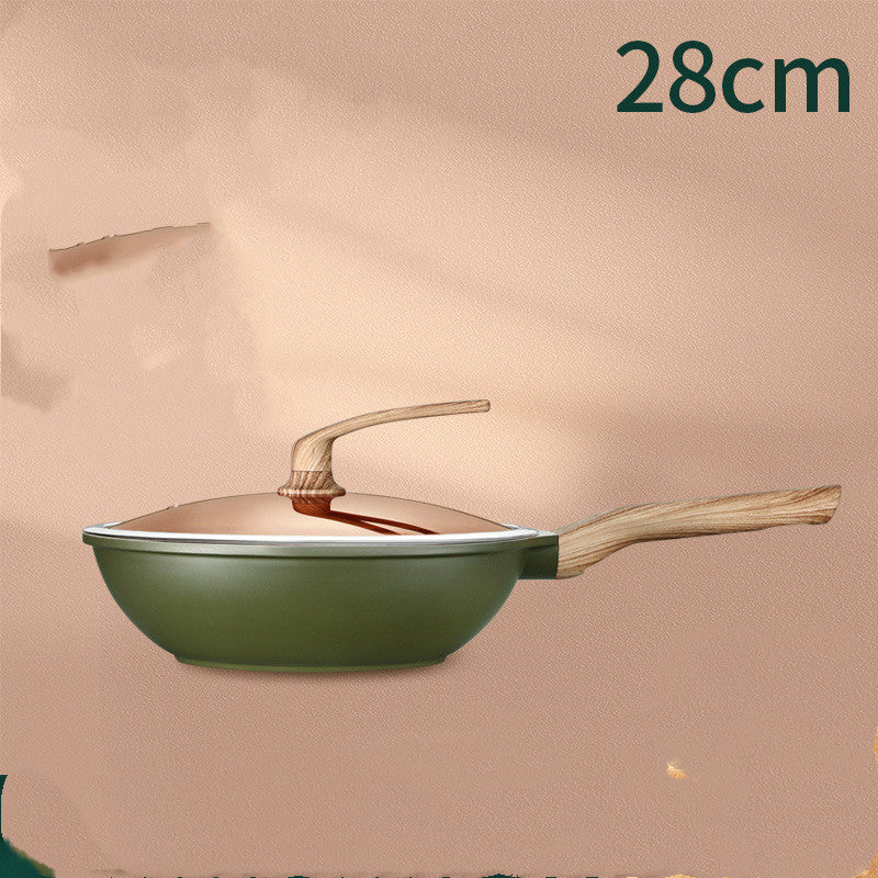 Household Maifan Stone Non Stick Multifunctional Frying Pan