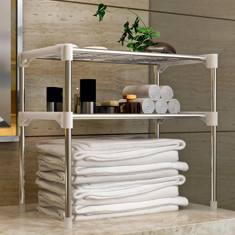 Microwave Shelf Rack Kitchen Spice And Storage Organizer