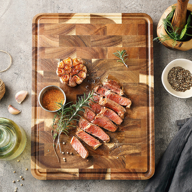 Thick Acacia Mangium Wooden Household Chopping Board