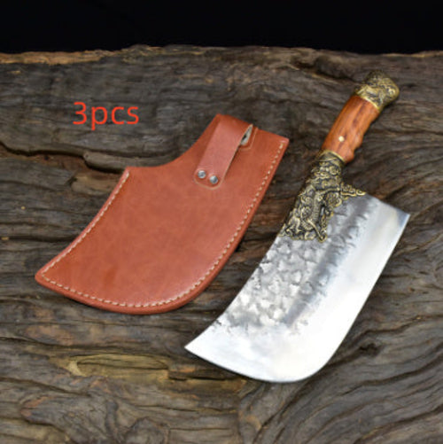 Household Bone Chopping Hand-forged Kitchen Knife Dual-use Knife Ghost