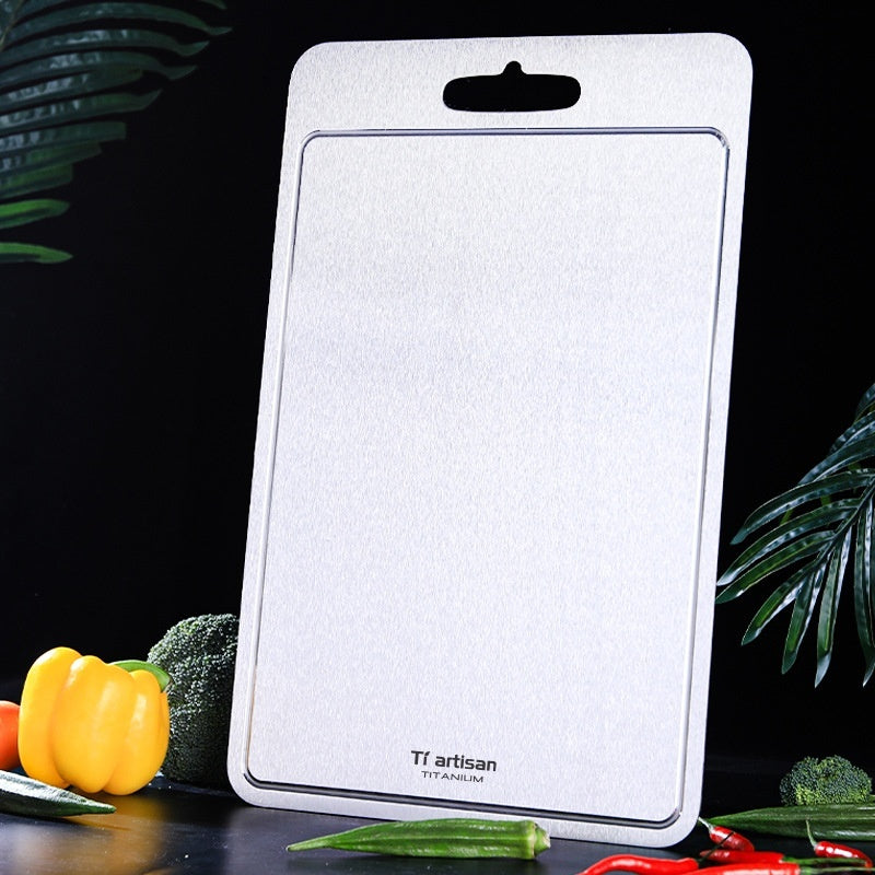 Pure Titanium Grooved Cutting Board