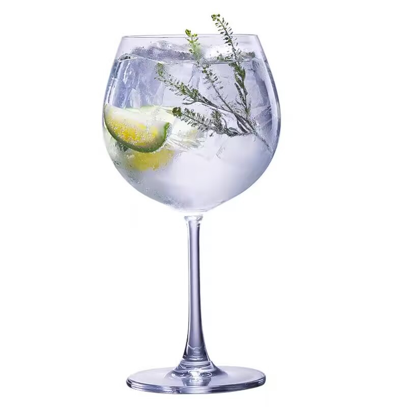 Elegant Crystal Glass Goblet For Home Dining Use
