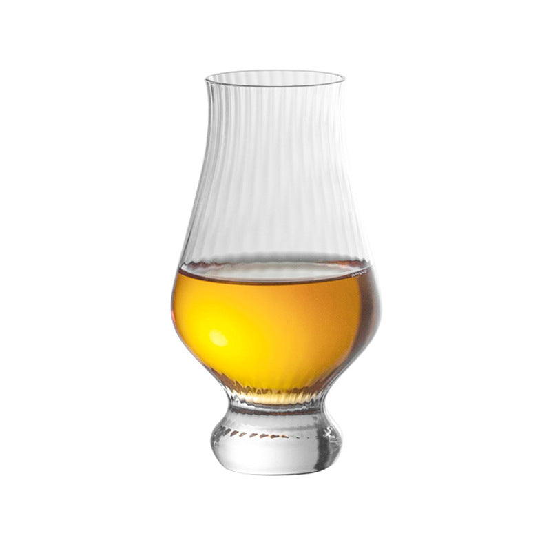 Tulip Crystal Glass Goblet For Elegant Home Dining Use