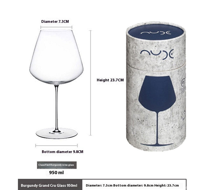 Ultra Thin Crystal Glass Large European Style Goblet
