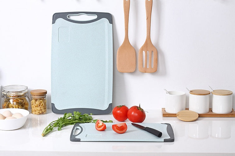 Wheat Straw Fruit Cutting Board For Kitchen Use