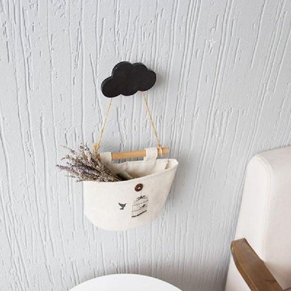 Wooden Wall Mounted Hooks For Kitchen And Room Storage Decor