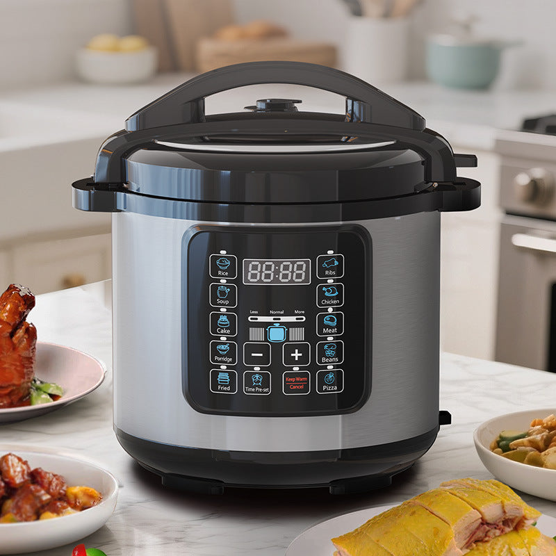 Large Capacity Smart Electric Pressure Cooker Non Stick Inner Pot 8L