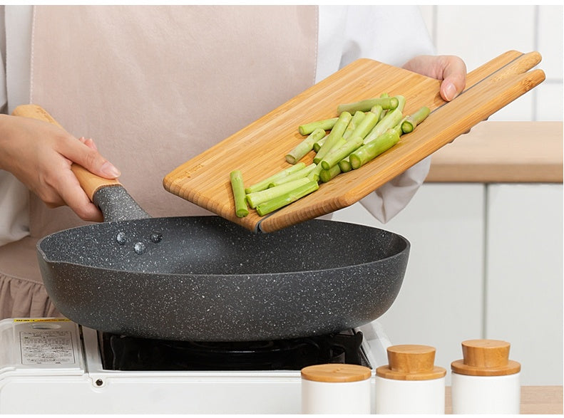 Foldable Creative Bamboo Kitchen Cutting Board Portable Design