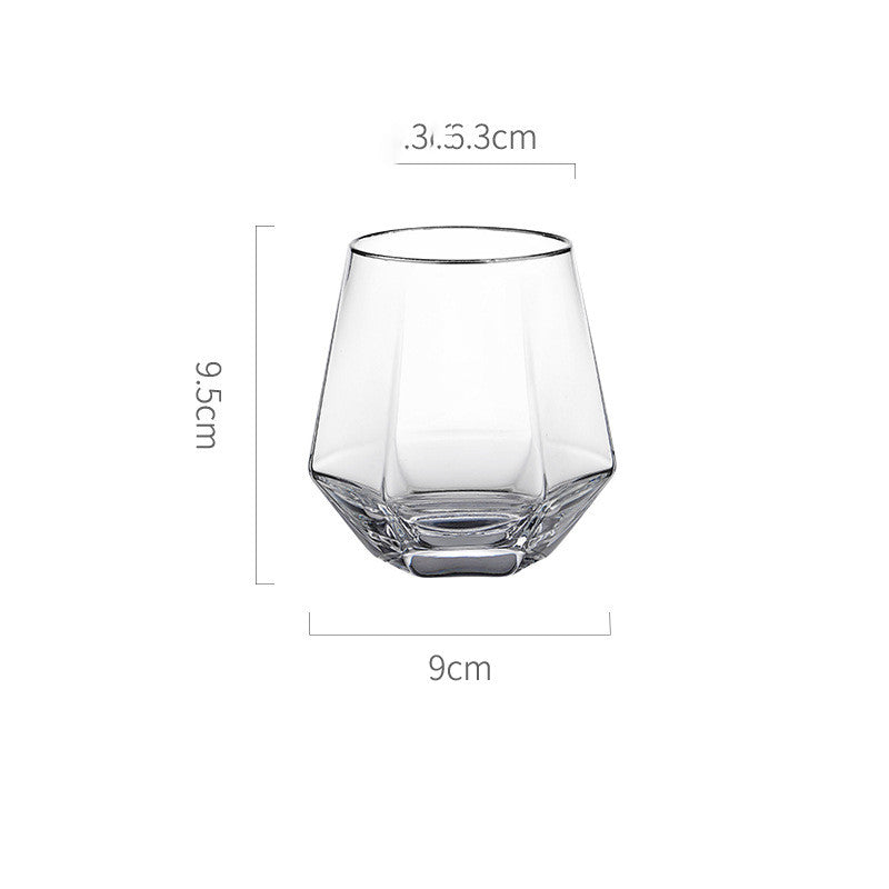 Luxury Crystal Glass Party Goblet Set For Elegant Dining Use