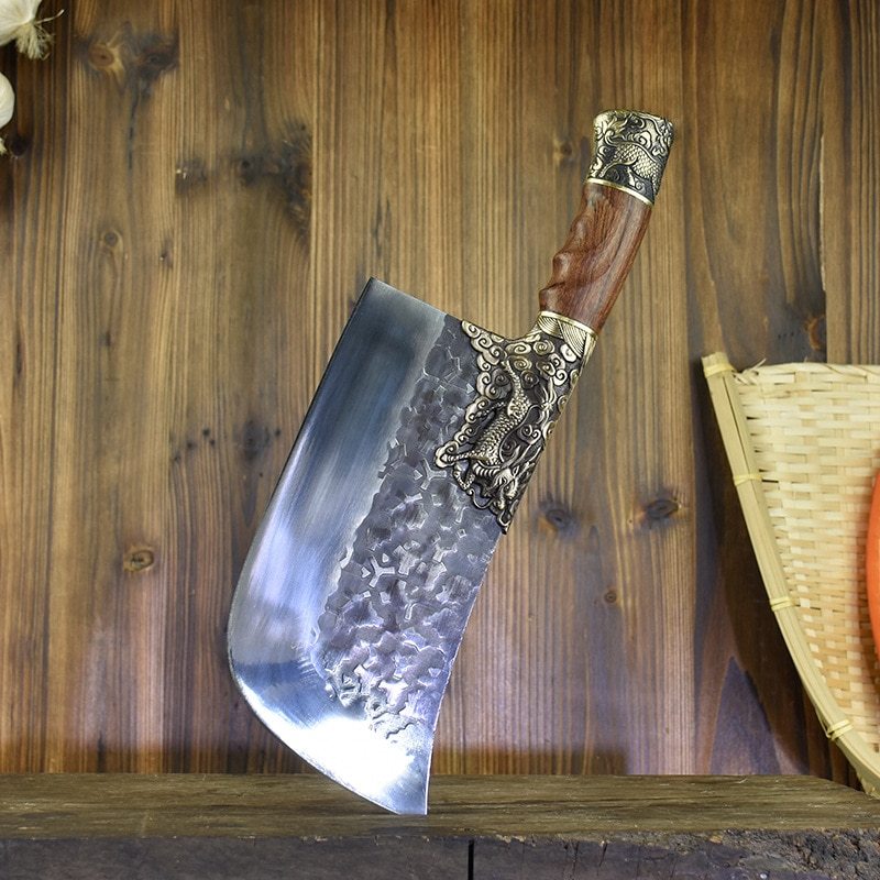 Household Bone Chopping Hand-forged Kitchen Knife Dual-use Knife Ghost