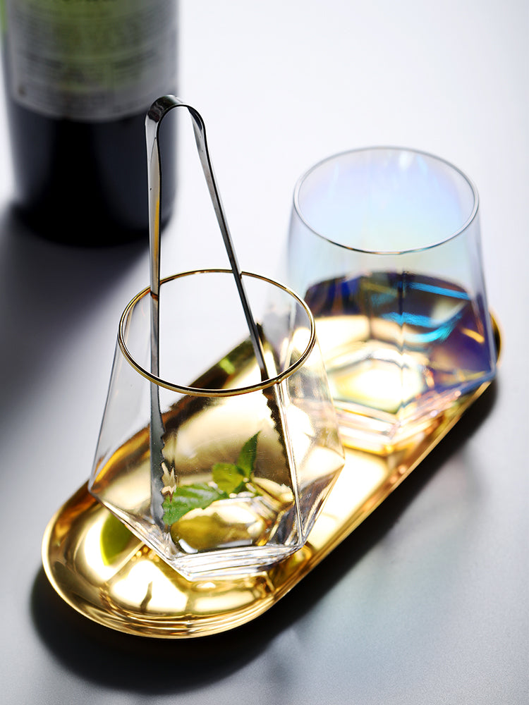Luxury Crystal Glass Party Goblet Set For Elegant Dining Use