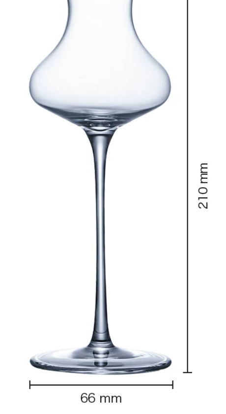 Lead Free Crystal Glass Aroma Goblet For Elegant Dining