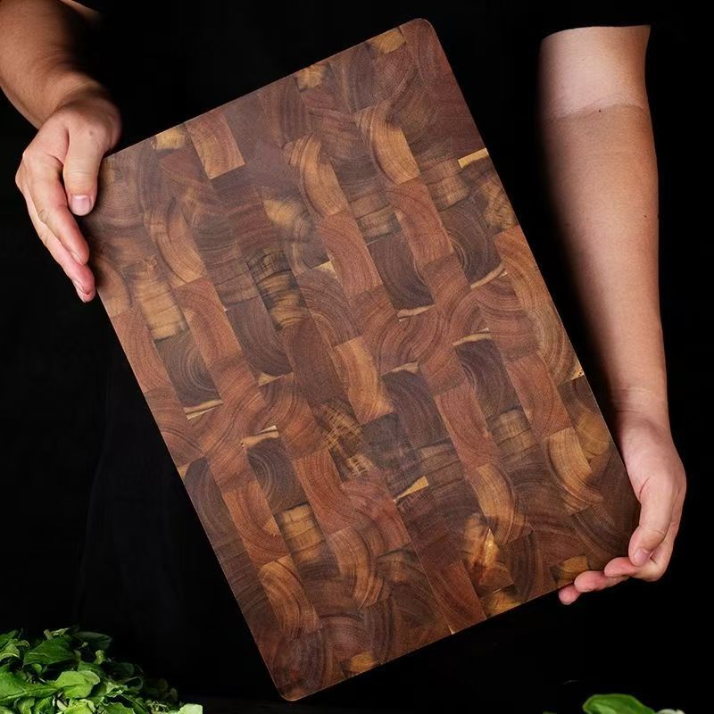 Acacia Wood Chessboard Cutting Board