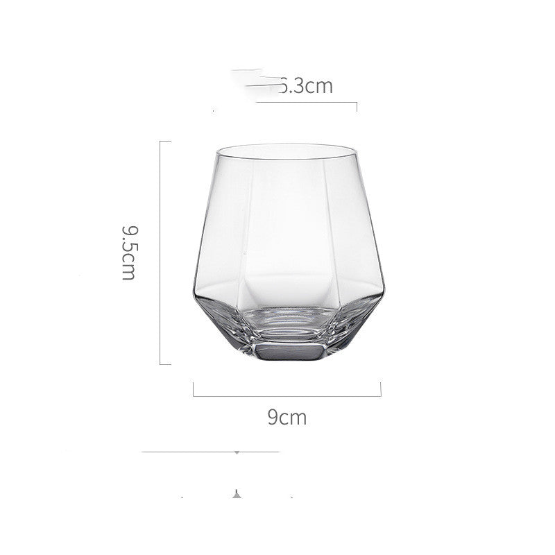 Luxury Crystal Glass Party Goblet Set For Elegant Dining Use