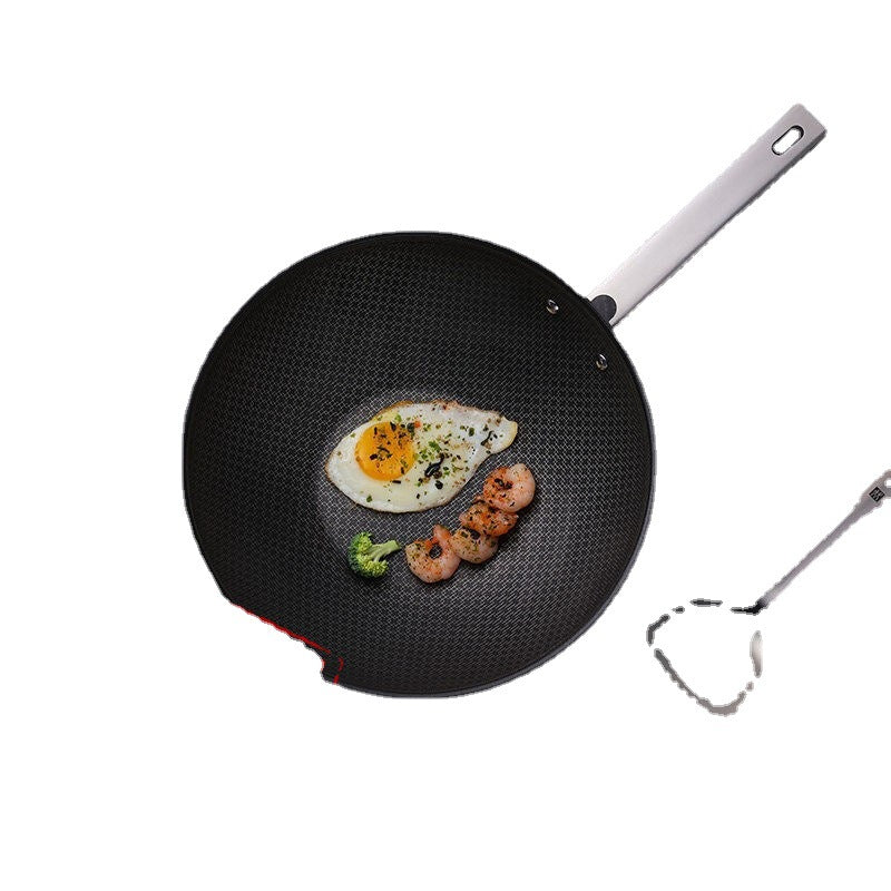 Non Stick Frying Pan Wok For Induction And Household Cooking