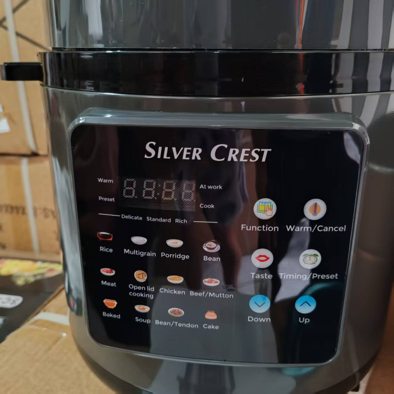 Multifunctional 6L Automatic Electric Pressure Cooker For Stewing Cooking