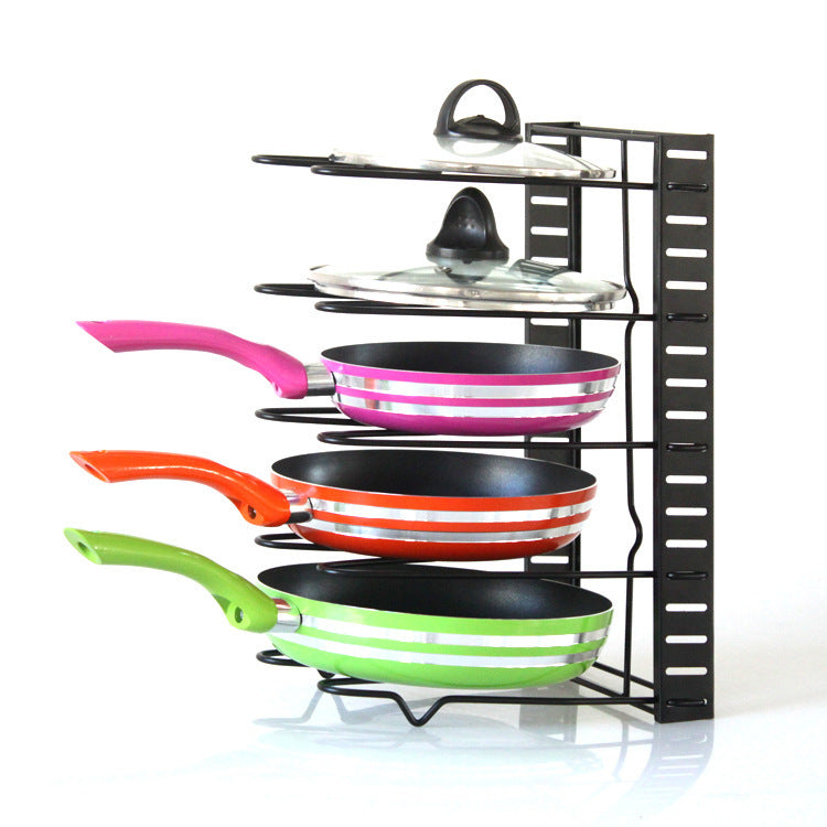 8-Tier Kitchen Dish Drying Rack Organizer Shelf