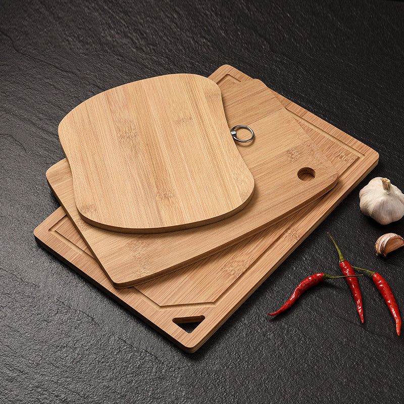 Multi Section Bamboo Classification Kitchen Cutting Board