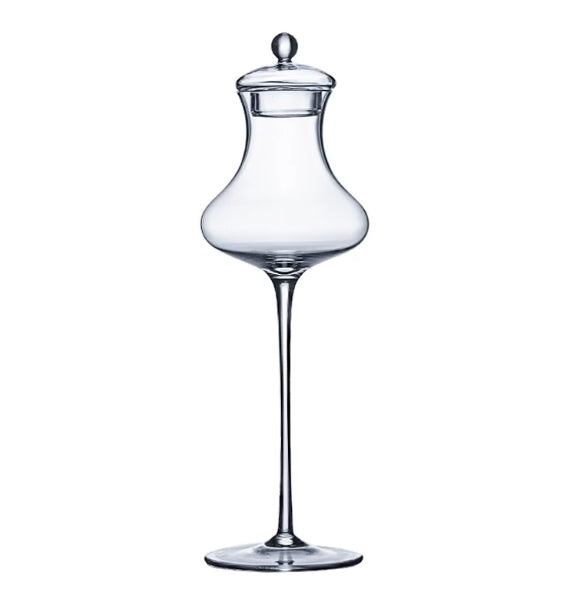 Lead Free Crystal Glass Aroma Goblet For Elegant Dining