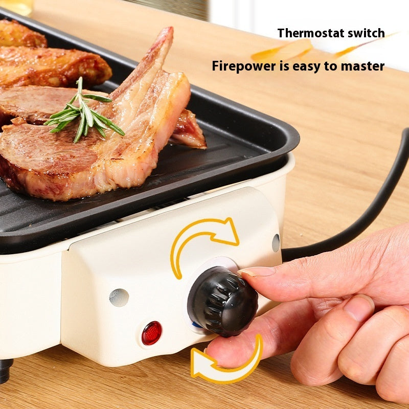 Smoke Free Electric BBQ Grill For Household Indoor Barbecue Cooking